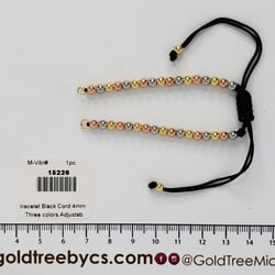 15226 Bracelet Black Cord