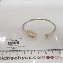 16757 Brazalete de Ojo con Cristal