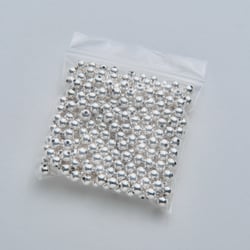 3684 Perlas redondas lisas de agujero pequeño de 6 mm
