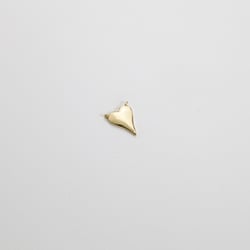 18758 Sculpted Heart Gold Pendant