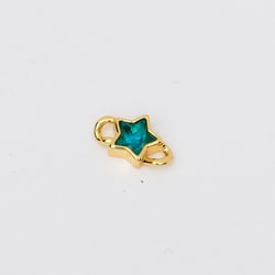 15957 Conector de Estrella Azul Claro