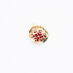 11398 Encanto de Estrella Sencilla de Piedra Roja