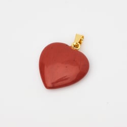 16913 Corazón Cornalina Roja