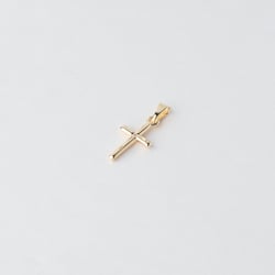 12140 Small Gold Cross Pendant