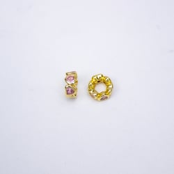 17311 Separador Corazones Rosas 10mm