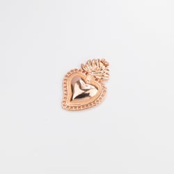 18118 Cadena Corazón Sagrado Oro Rosa