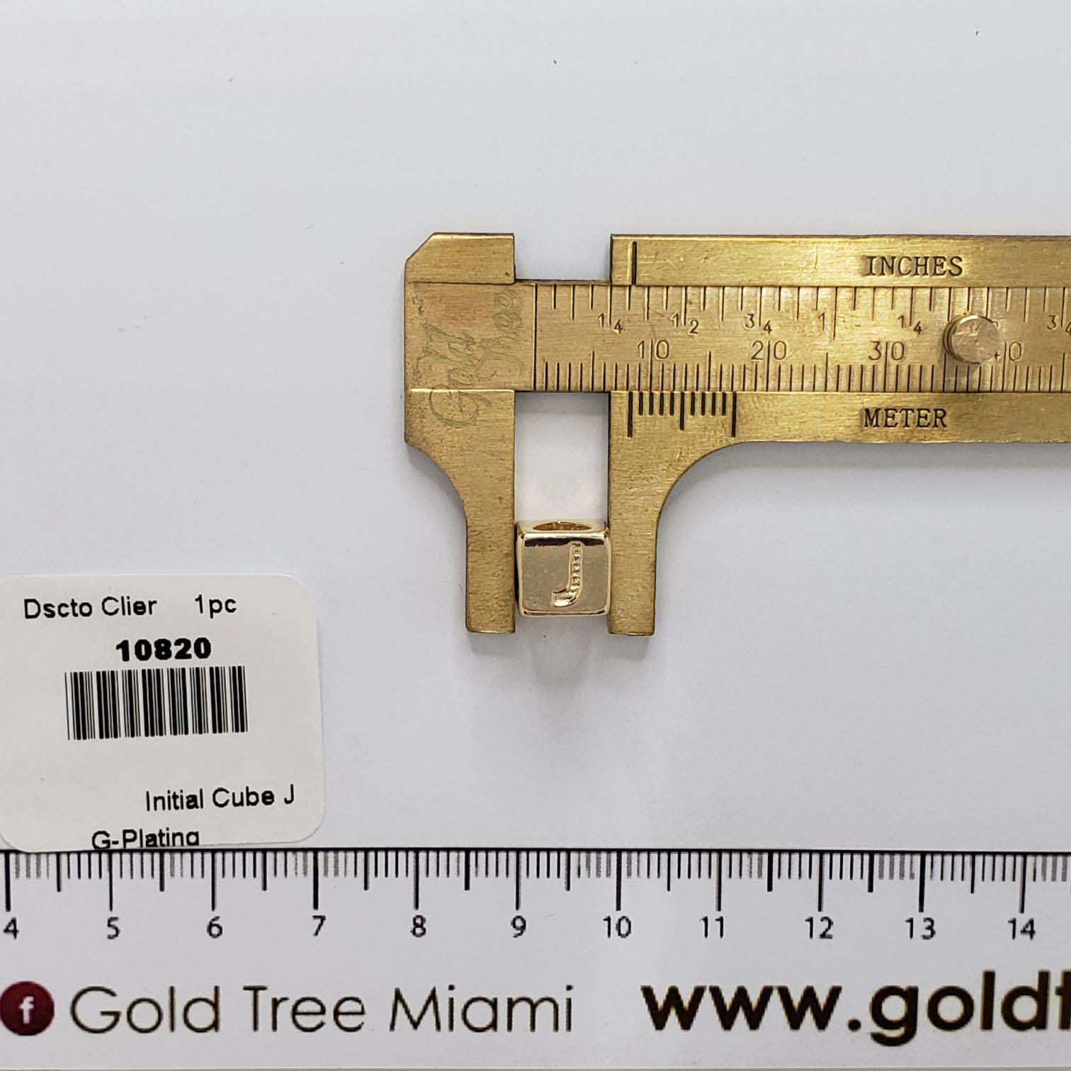 10820 Initial Cube J