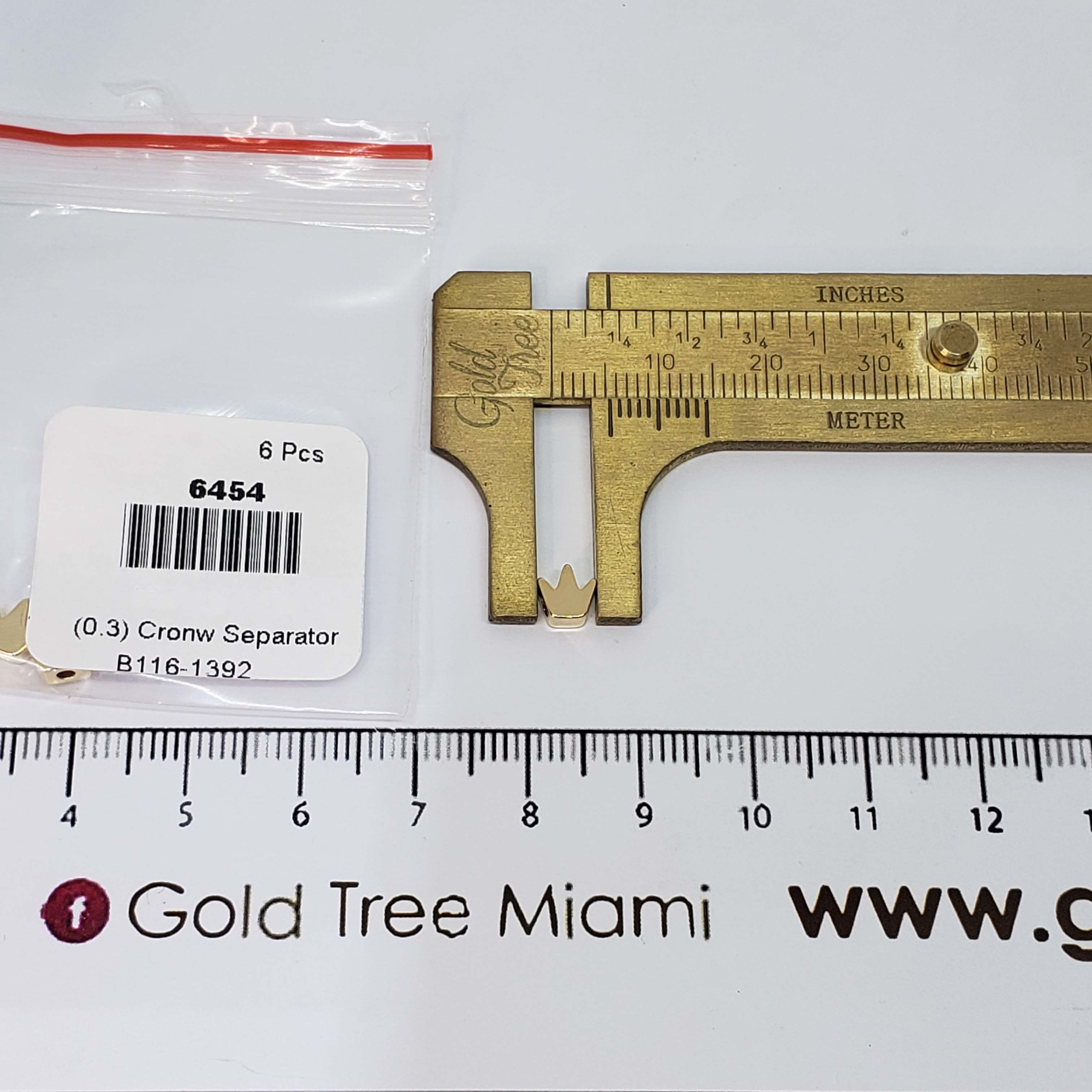 6454 Golden Crown Connector