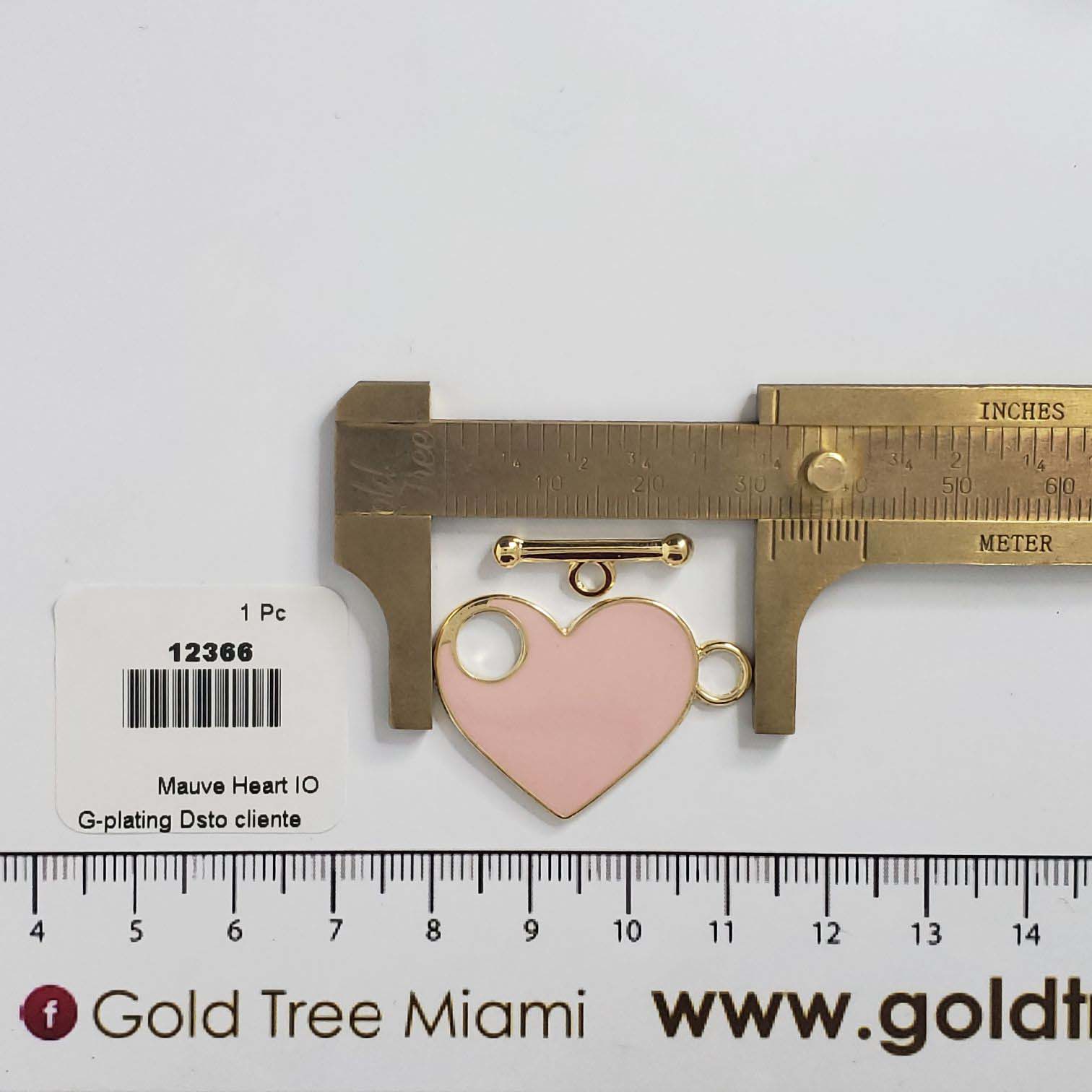 12366 Mauve Heart IO