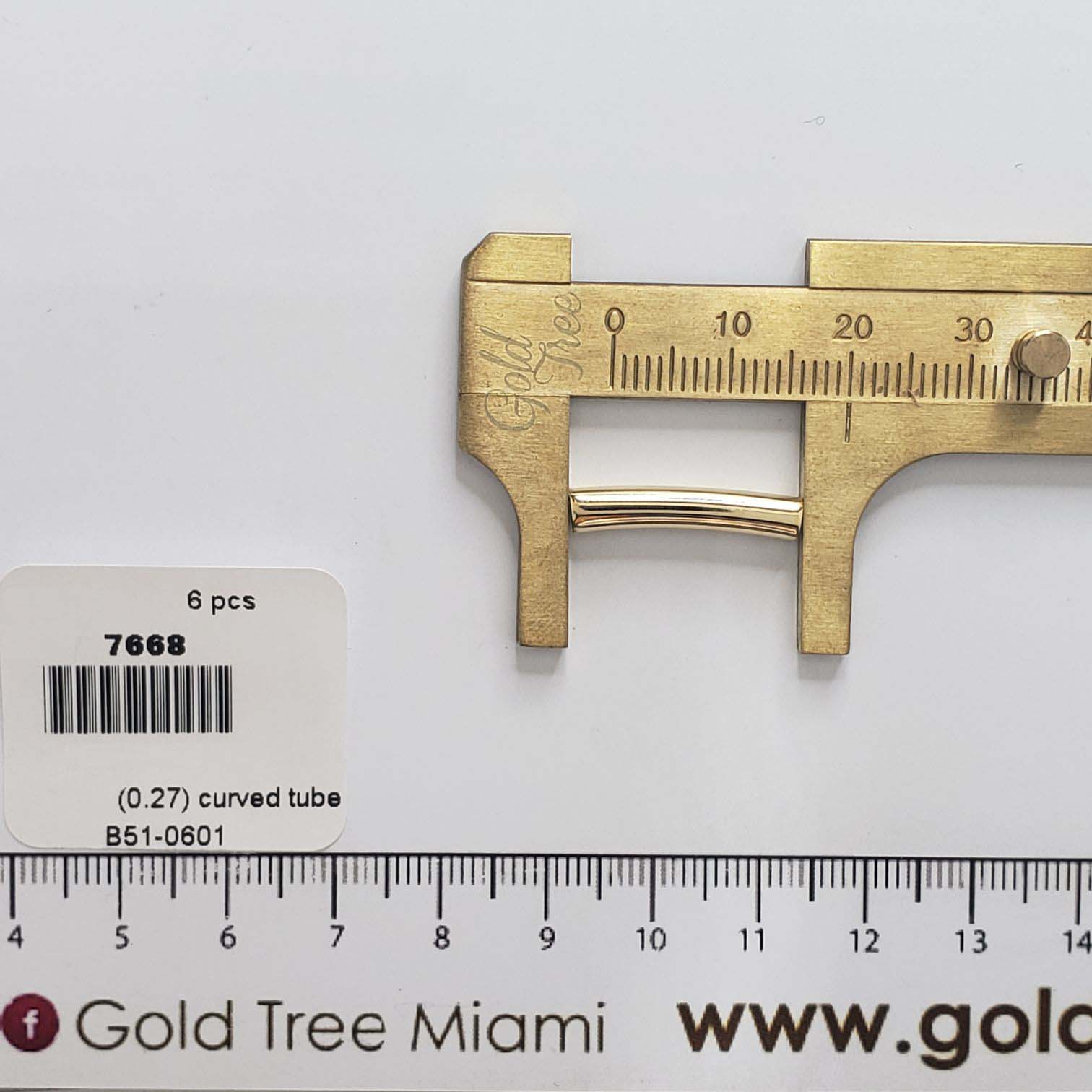 7668 Live Curved Tube Spacer