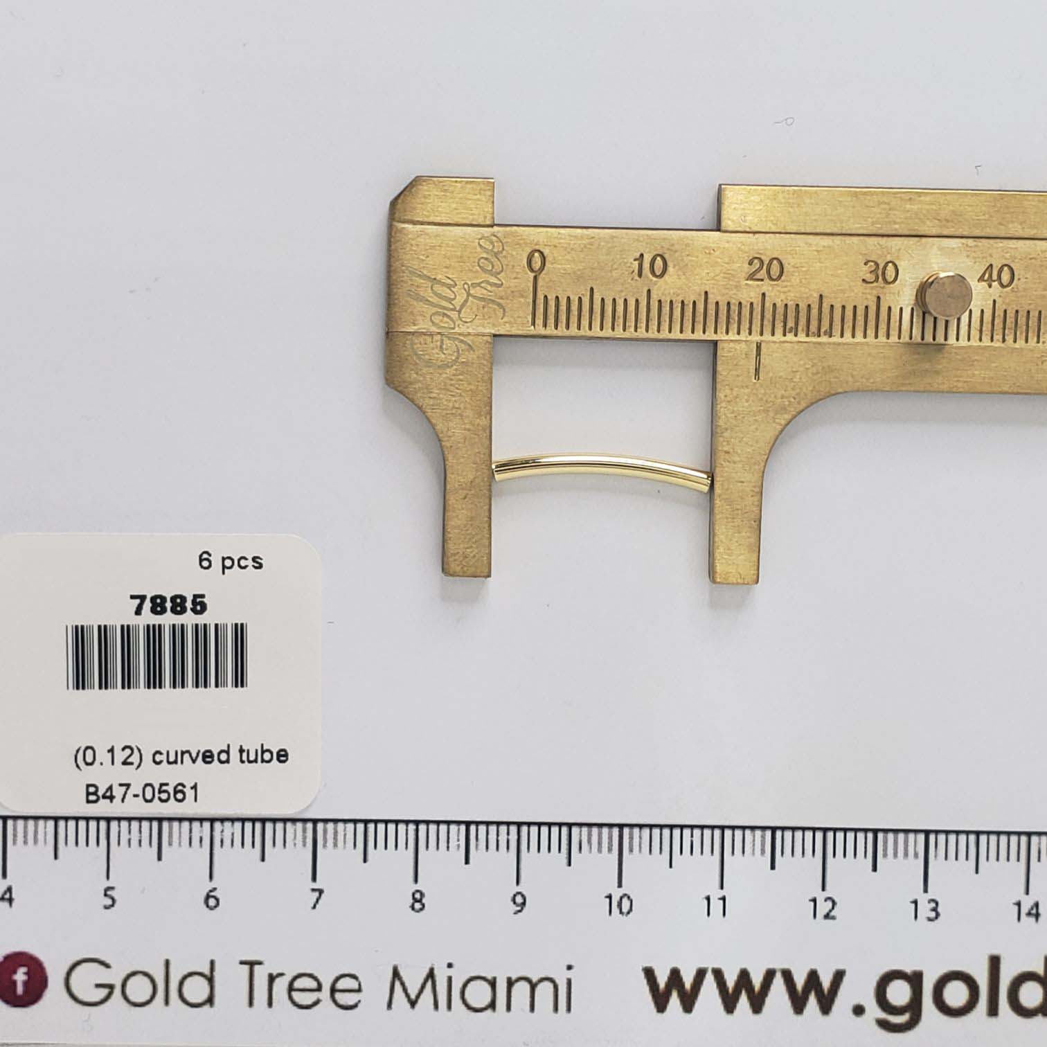 7885 Thin Curved Tube Spacer