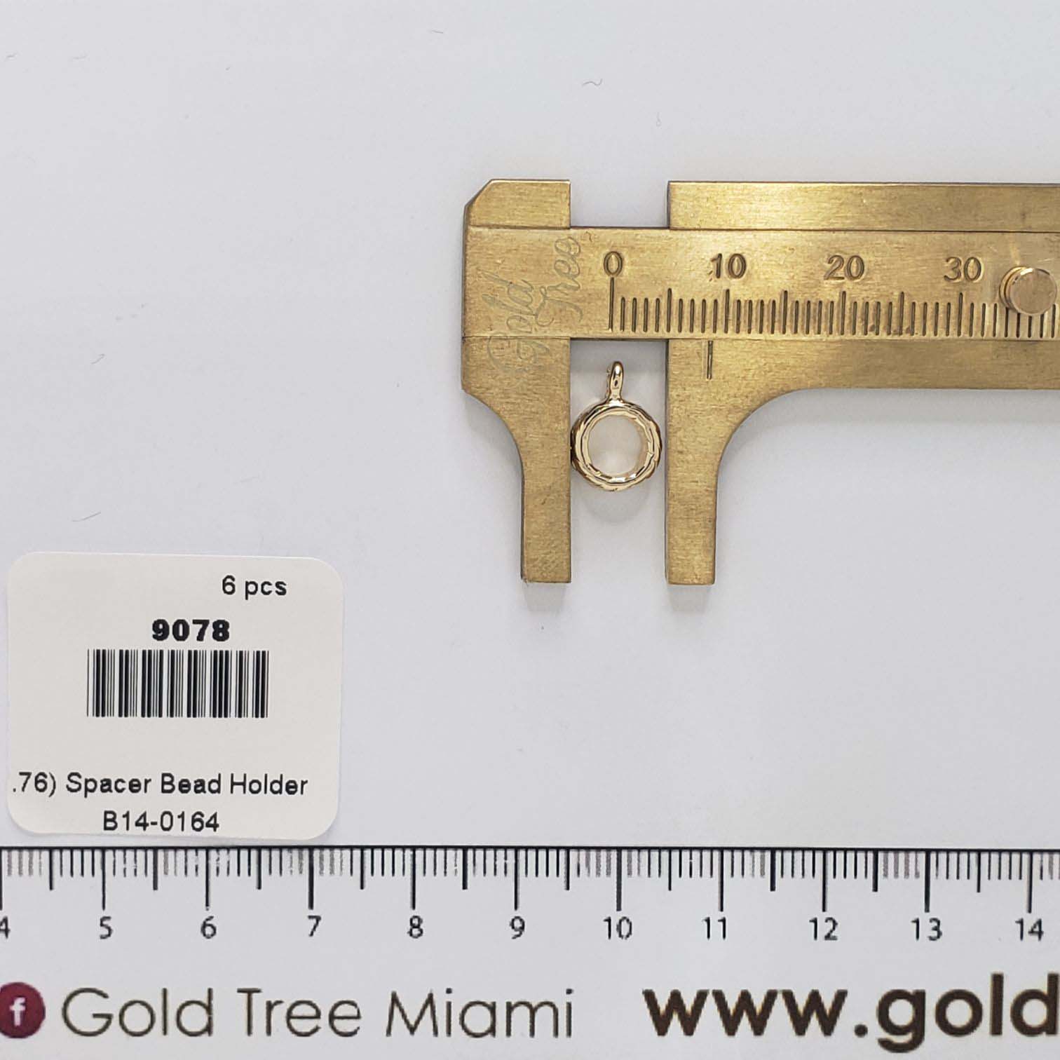 9078 Bead Holder Charm