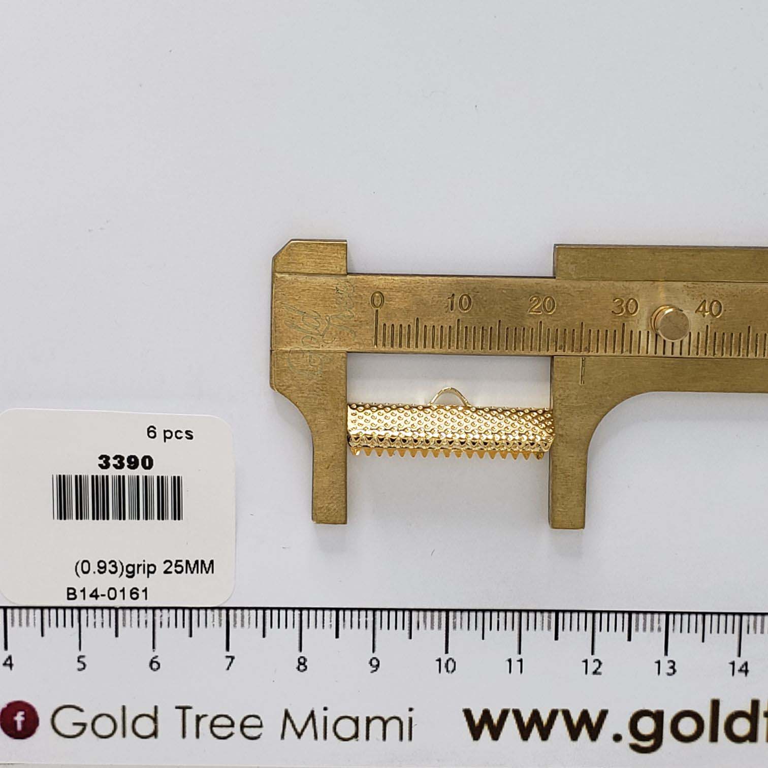3390 25mm Gold Grip