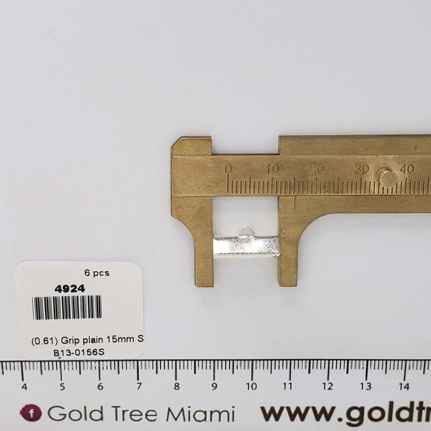 4924 15mm Silver Grip