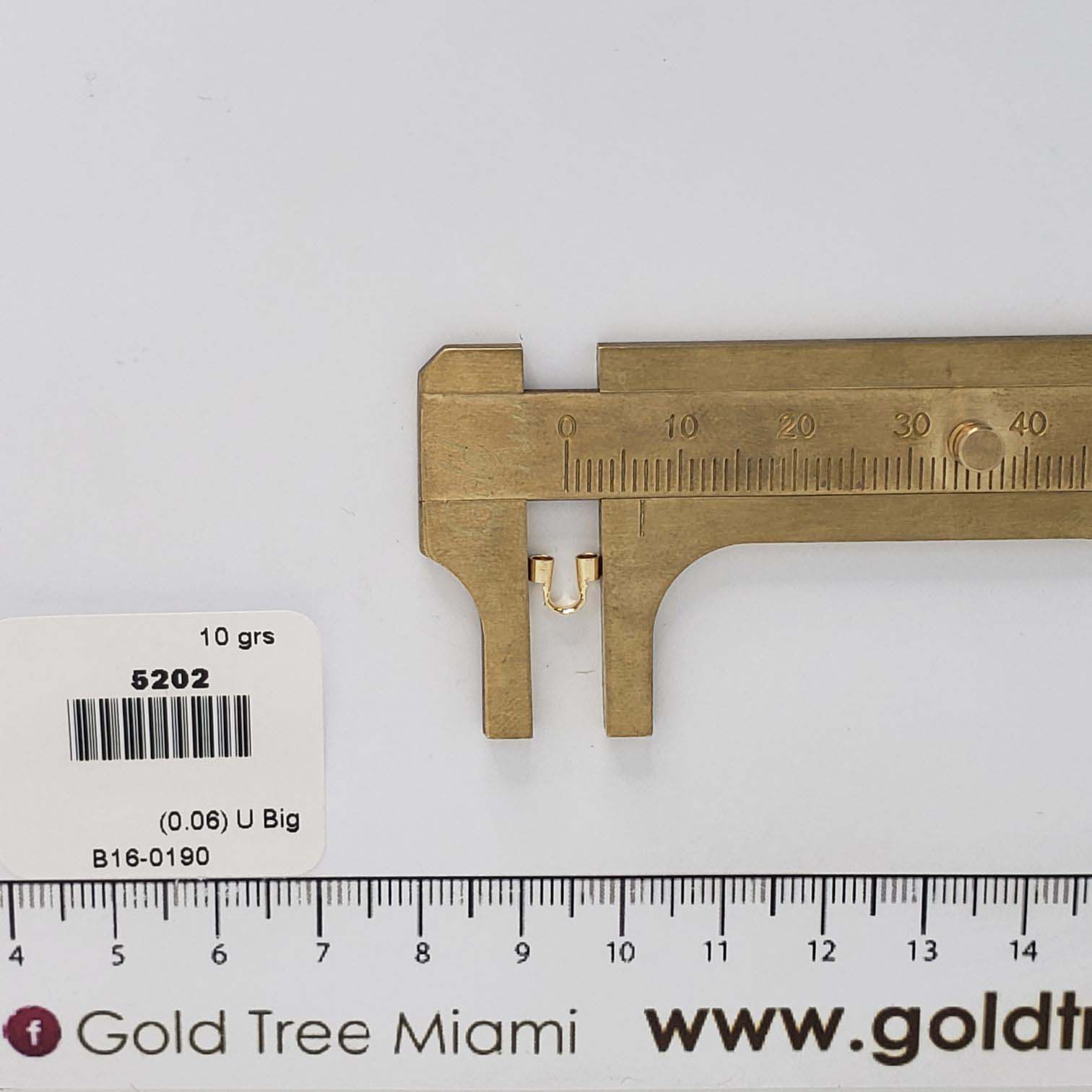 5202 U Big Gold 6mm