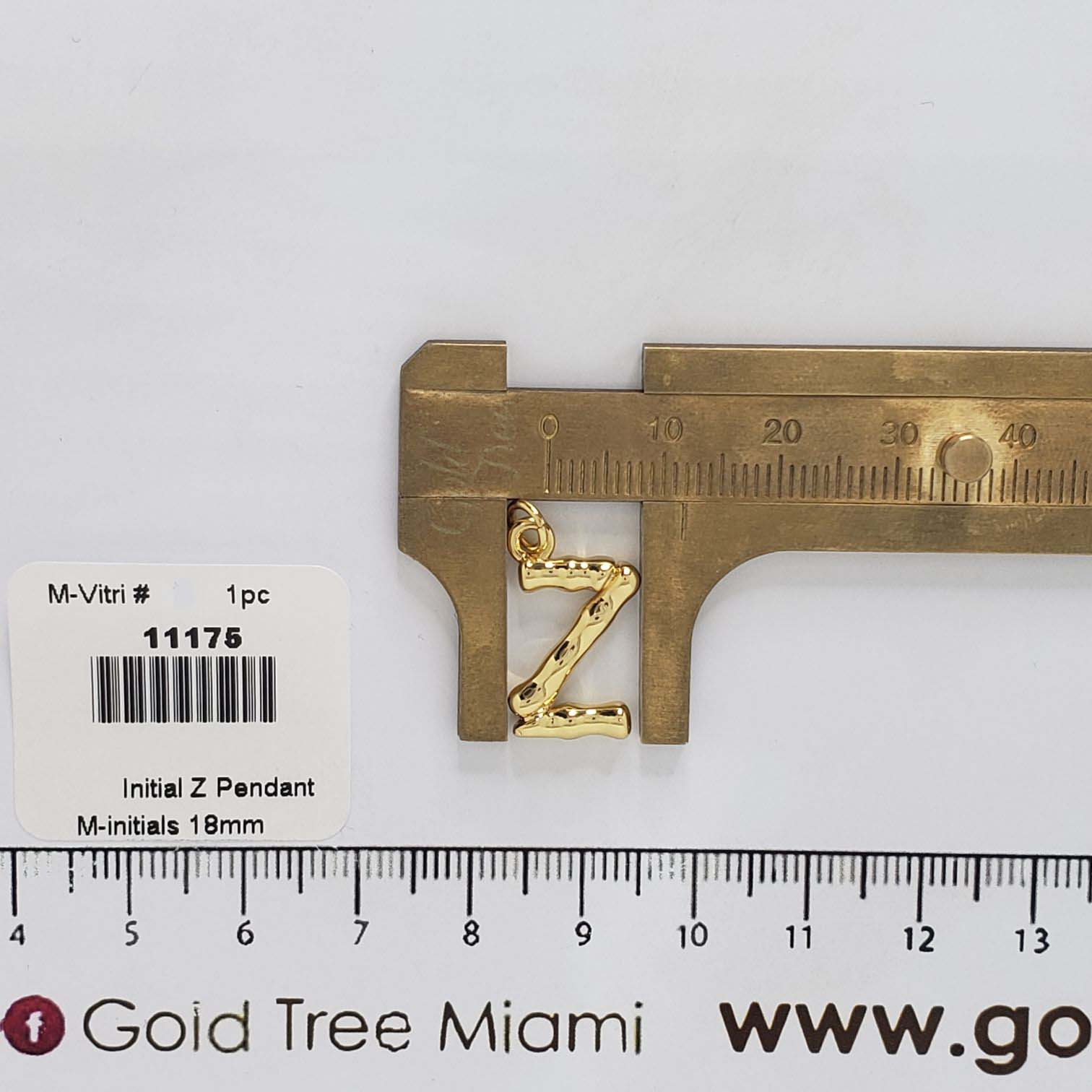 11175 Initial Z Pendant