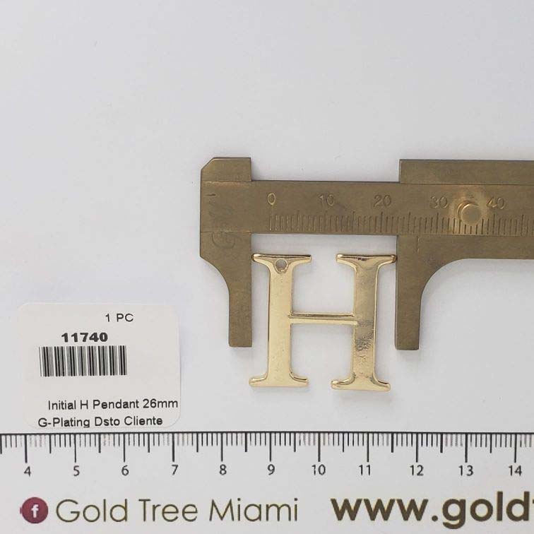 11740 Initial H Pendant