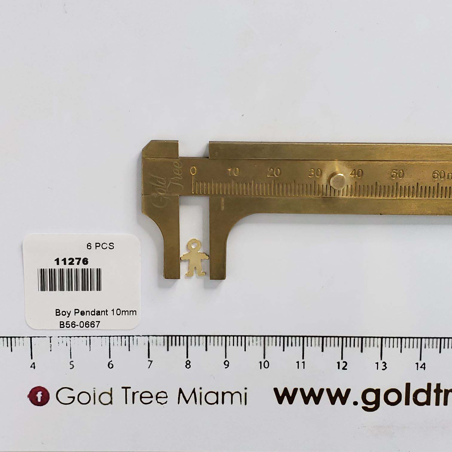 11276 Cadena Mini Niño Clásico Dorado