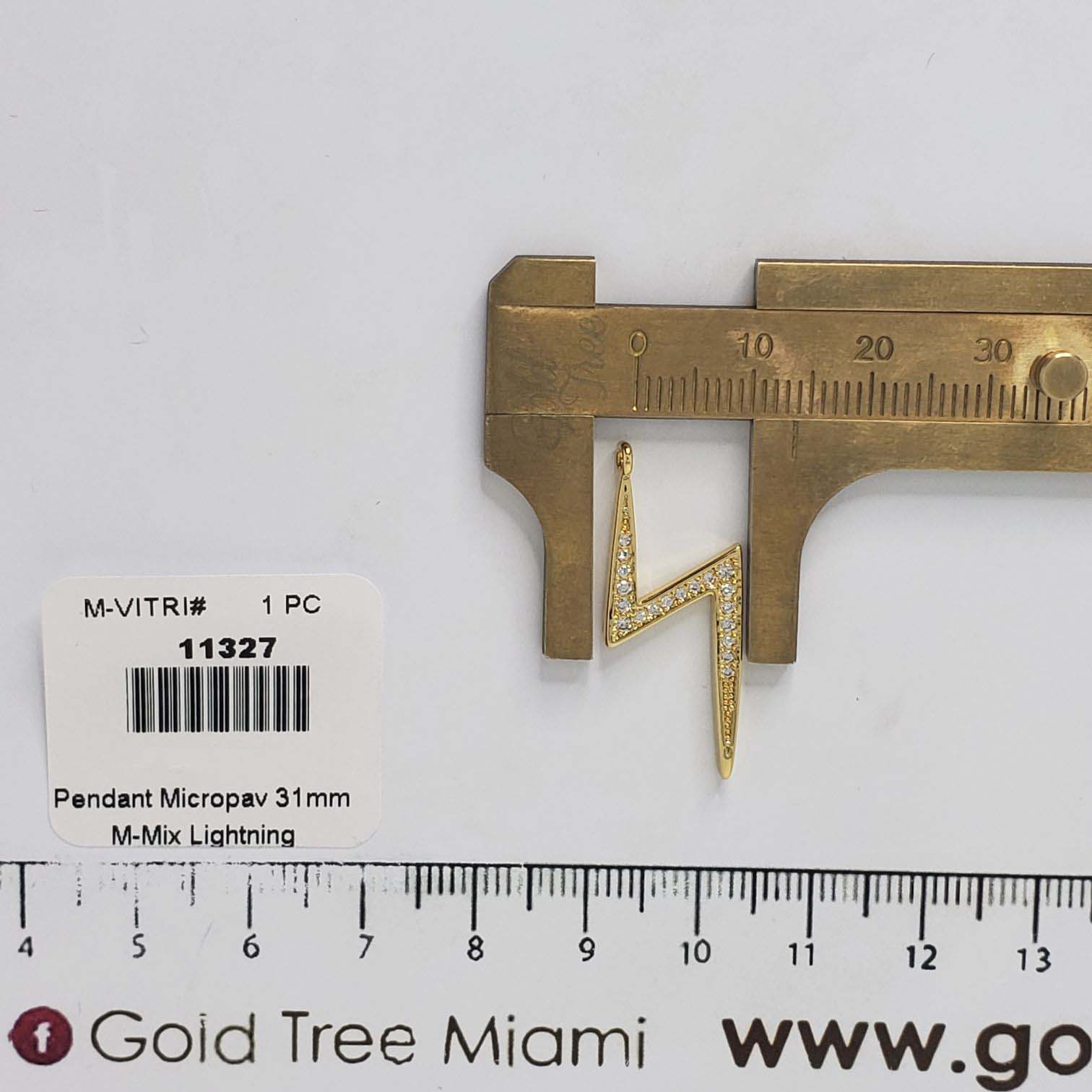 11327 Cadena Rayo Micropavé Delgado