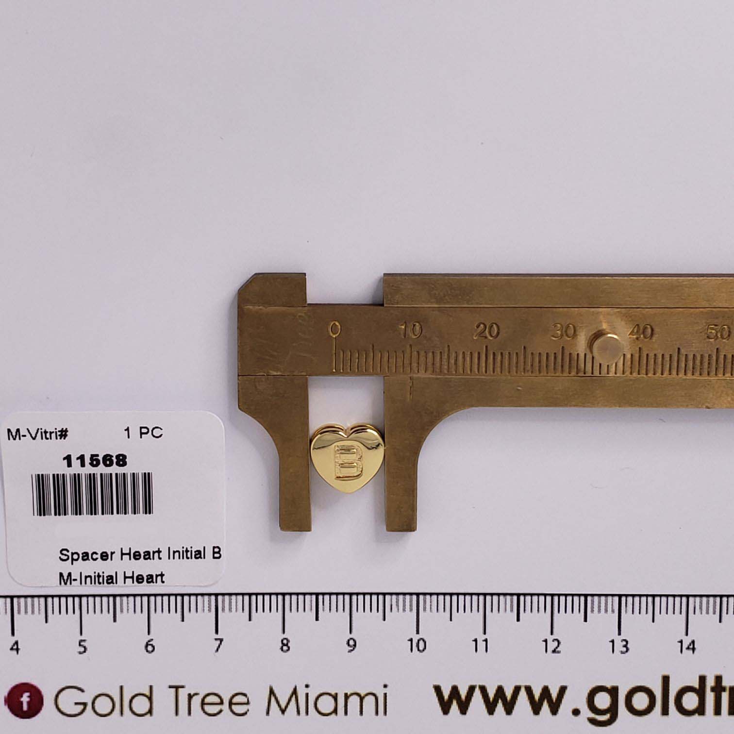 11568 Separador Corazón Inicial B