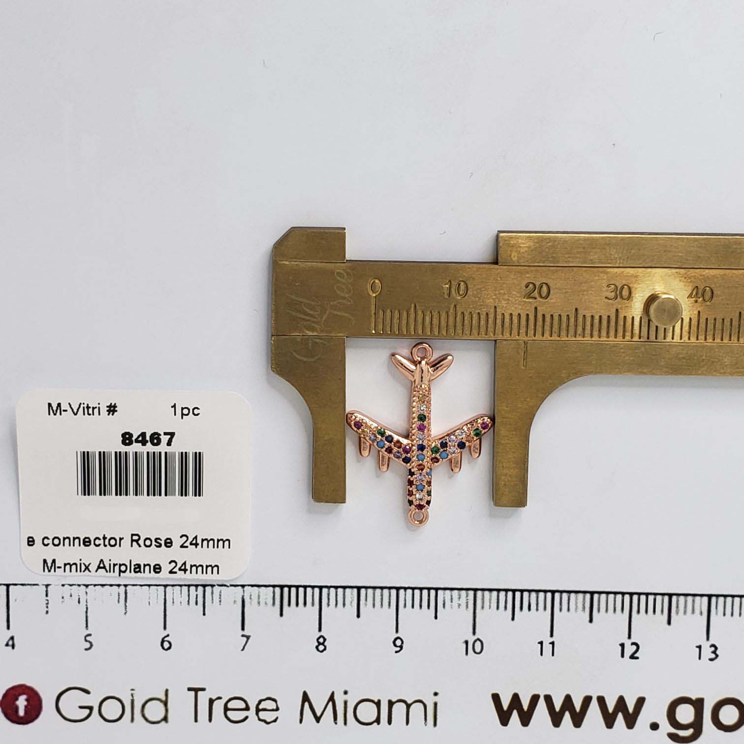 8467 Rose Airplane Connector