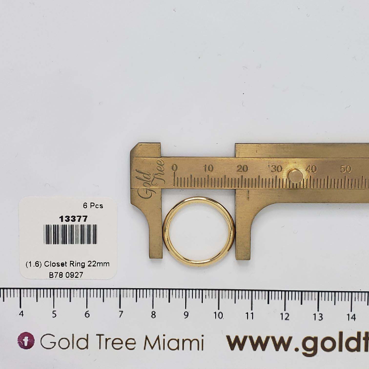 13377 Closed Ring 22mm