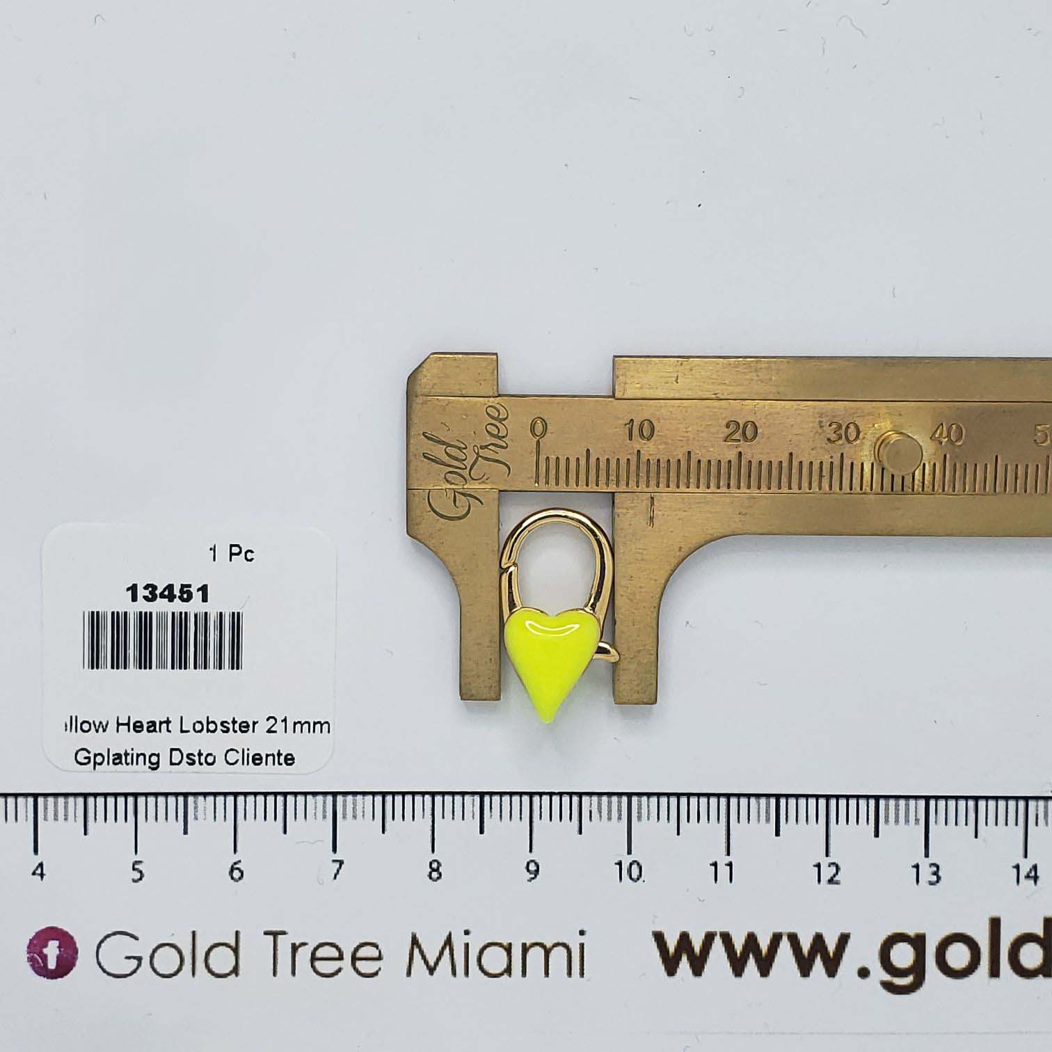 13451 Yellow Heart Lobster