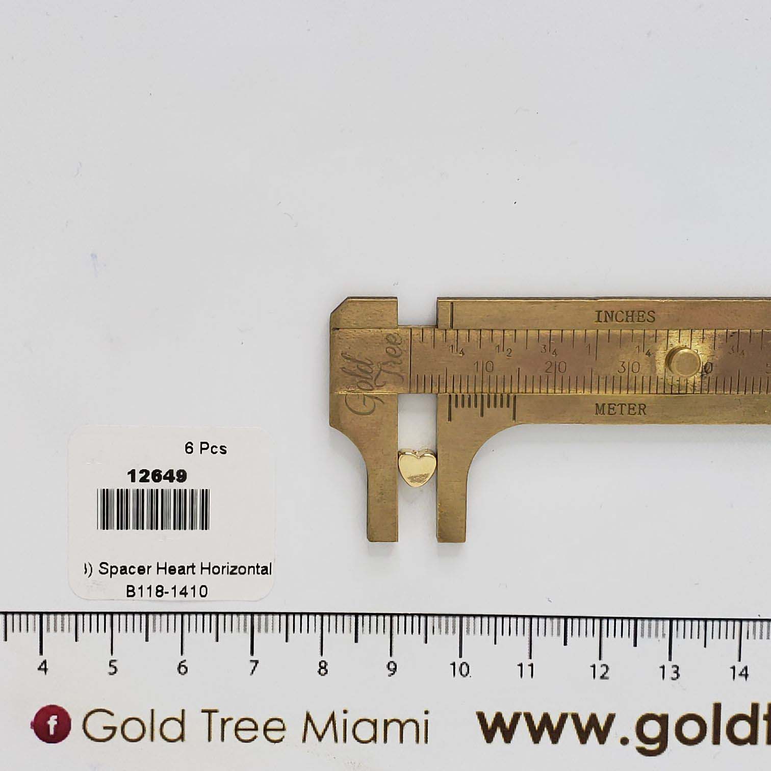 12649 Spacer Heart Horizontal