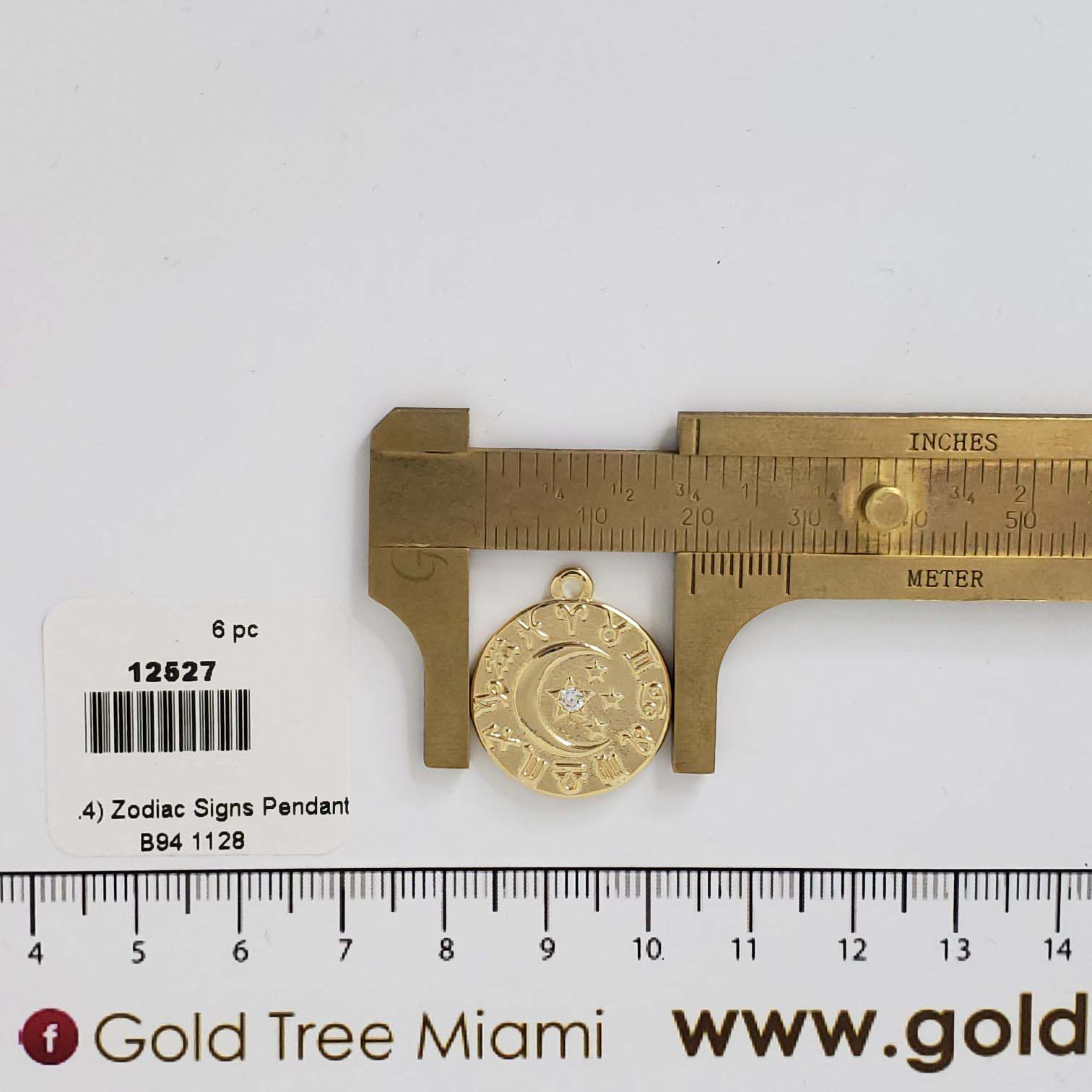 12527 Zodiac Signs Pendant