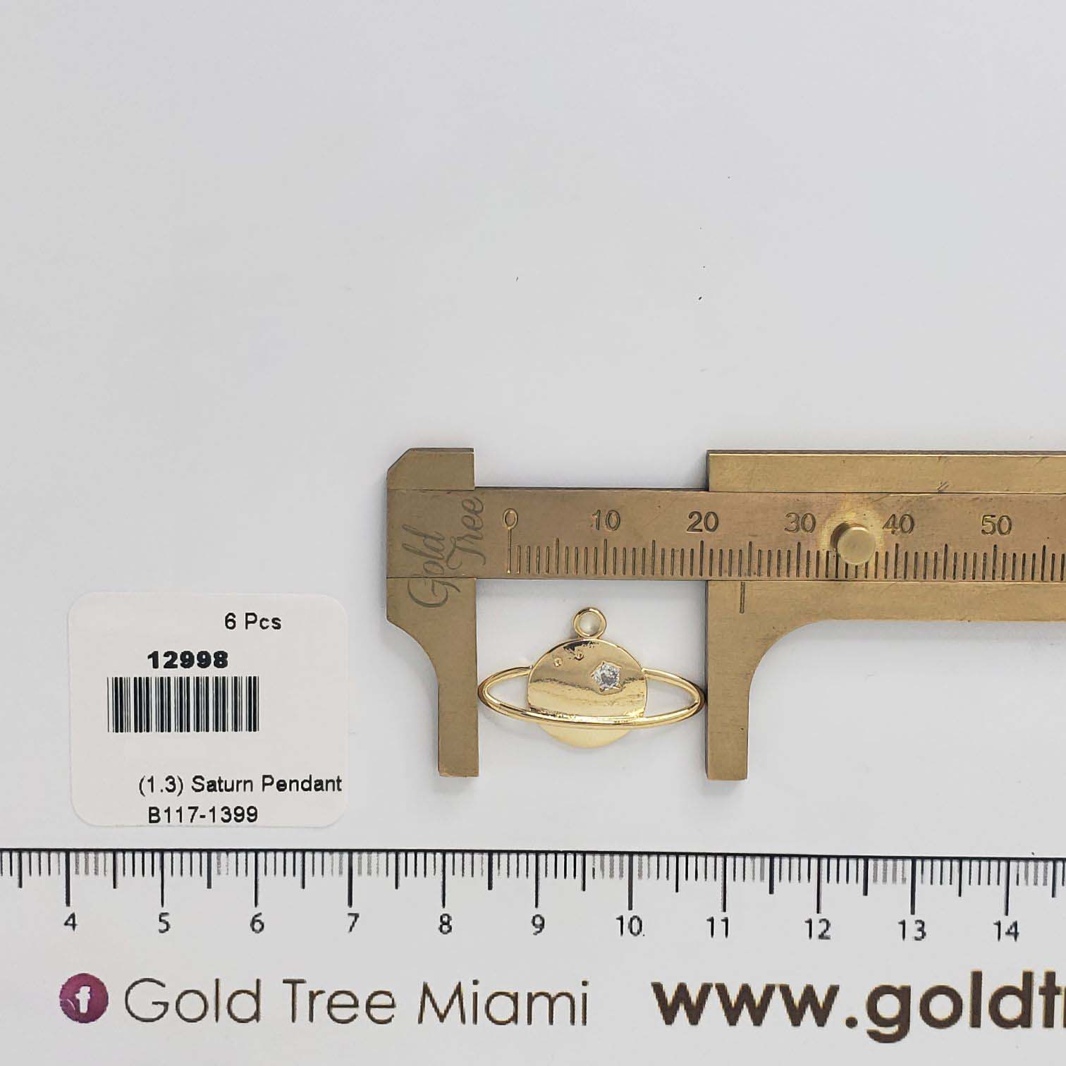 12998 Cadena de Saturno dorado