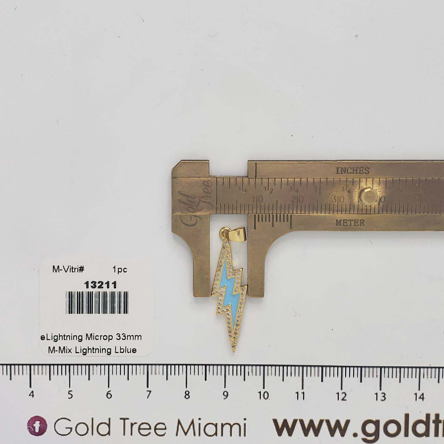 13211 Dije Micropave Rayo Azul Claro