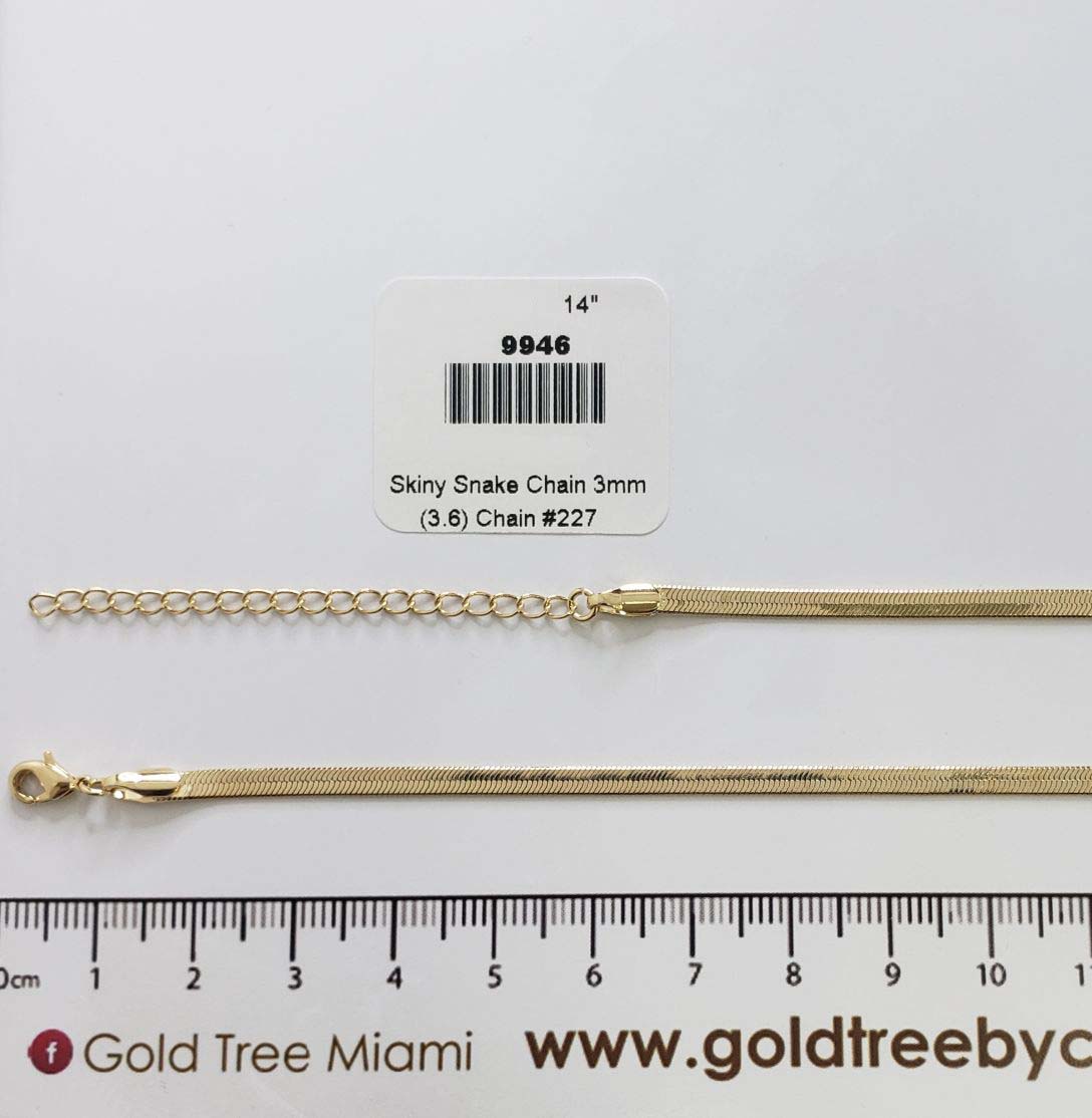 9946 3mm Skiny Snake Chain