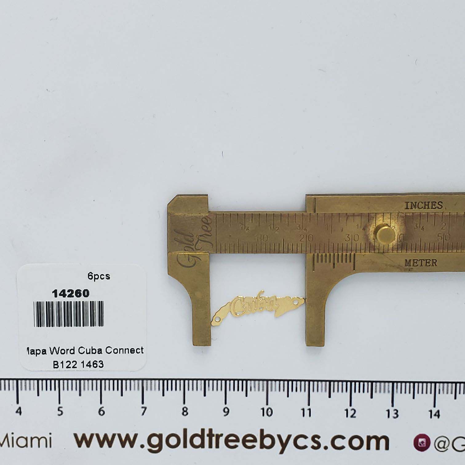 14260 Cuba Map with Word Connector