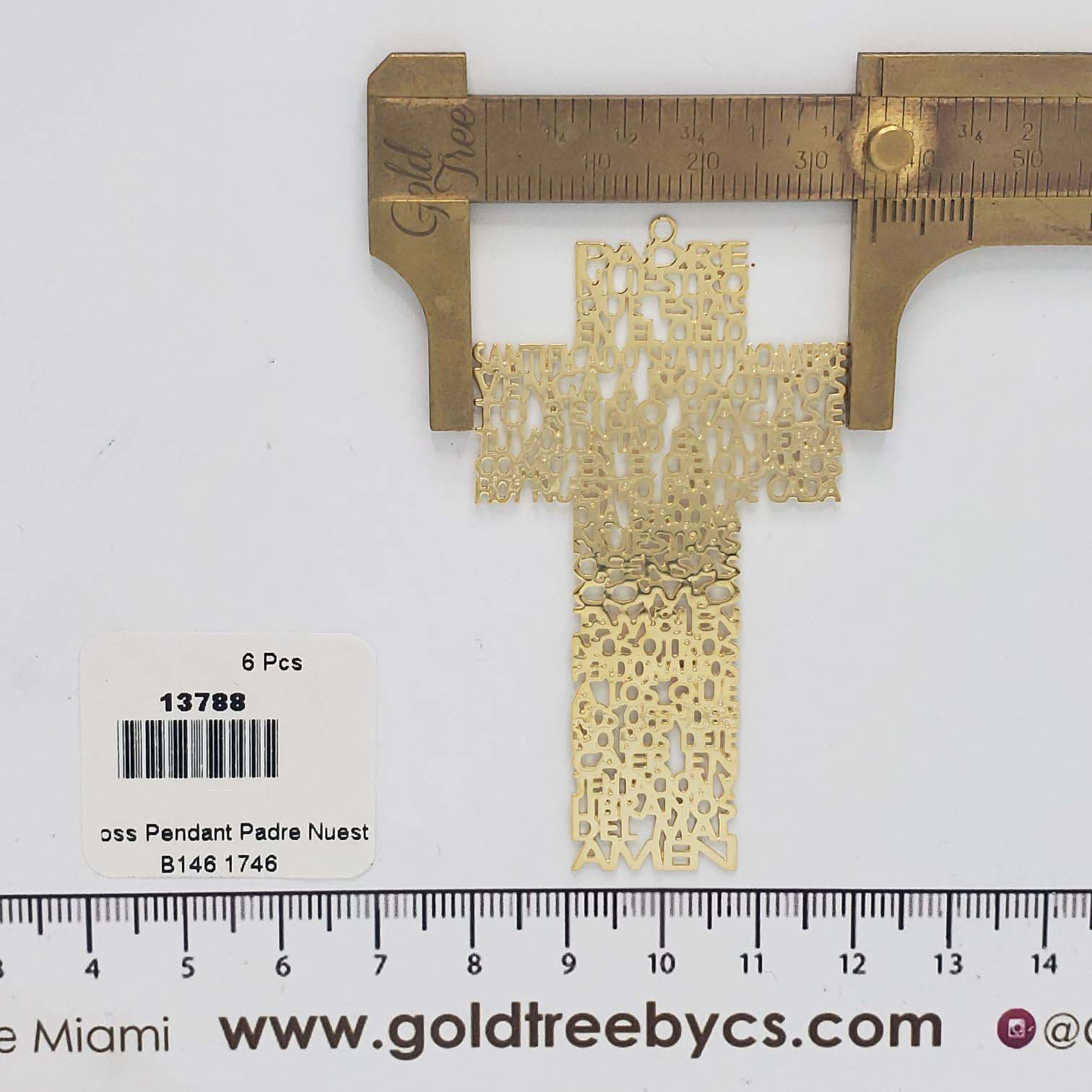 13788 Crosscro Padre Nuesto Charm