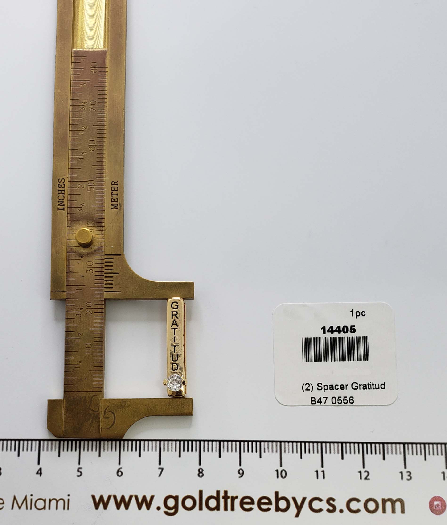 14405 Golden Gratitud Spacer