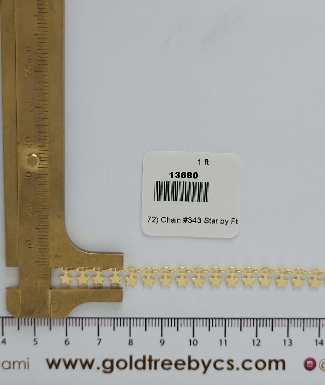 13680 Chain #343 Star by Ft