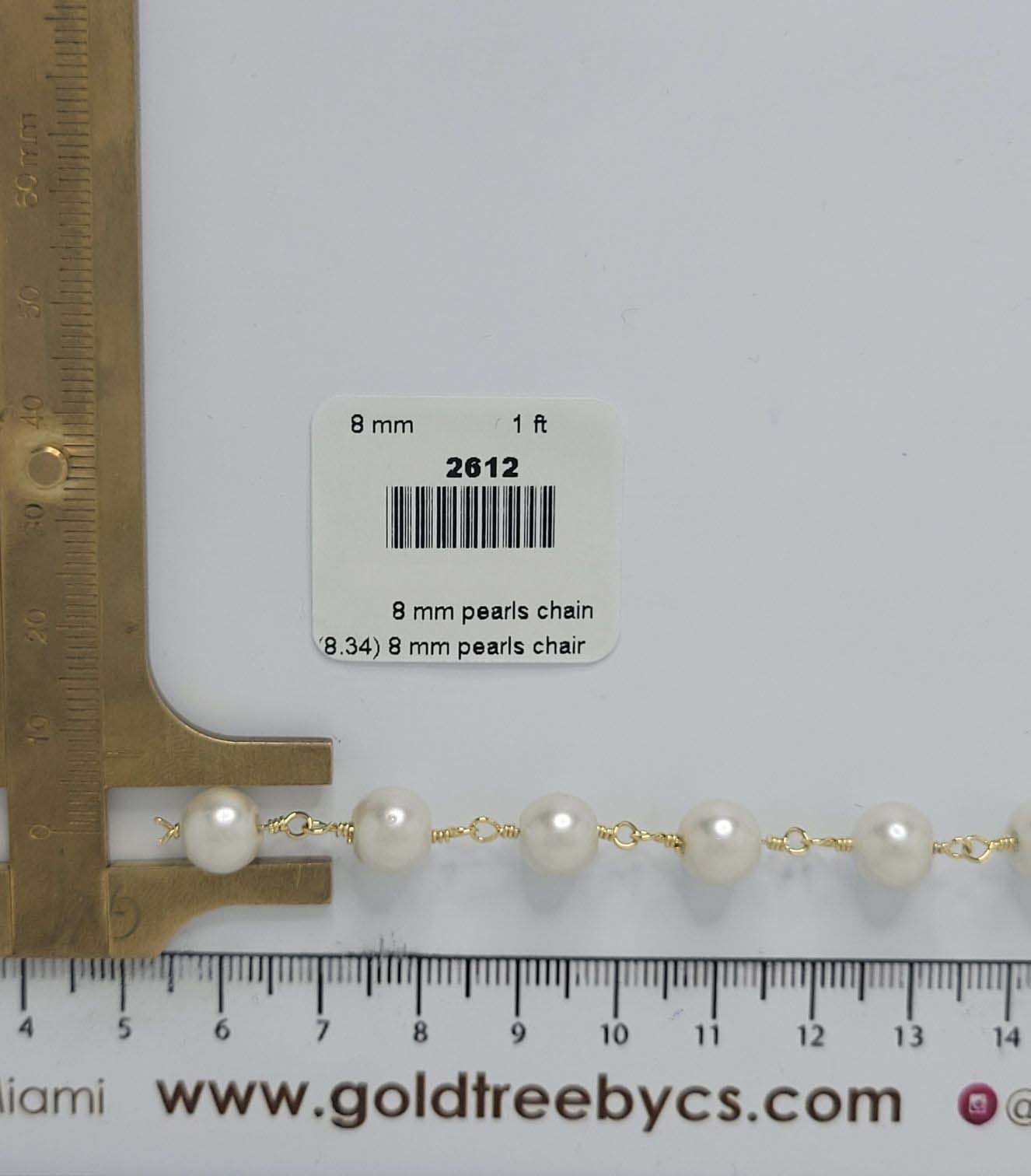 2612 pearls chain