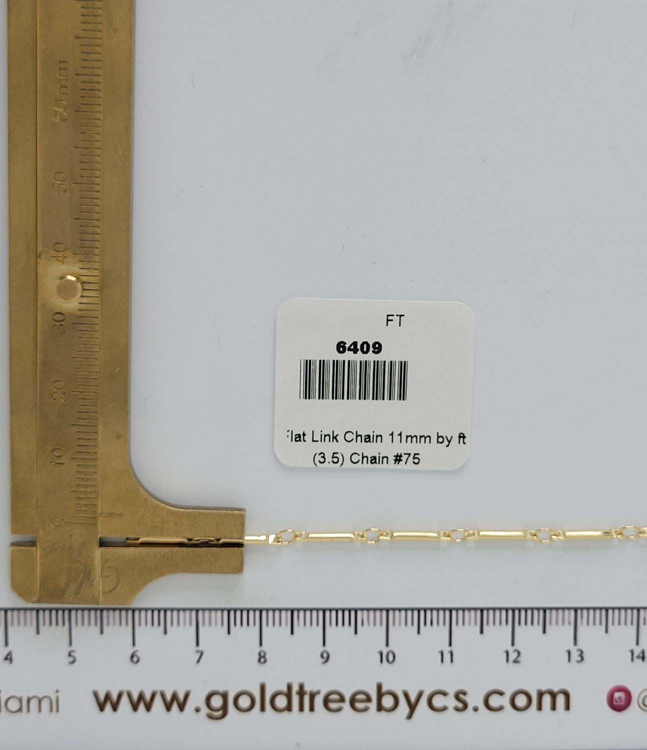 6409 Flat Link Chain