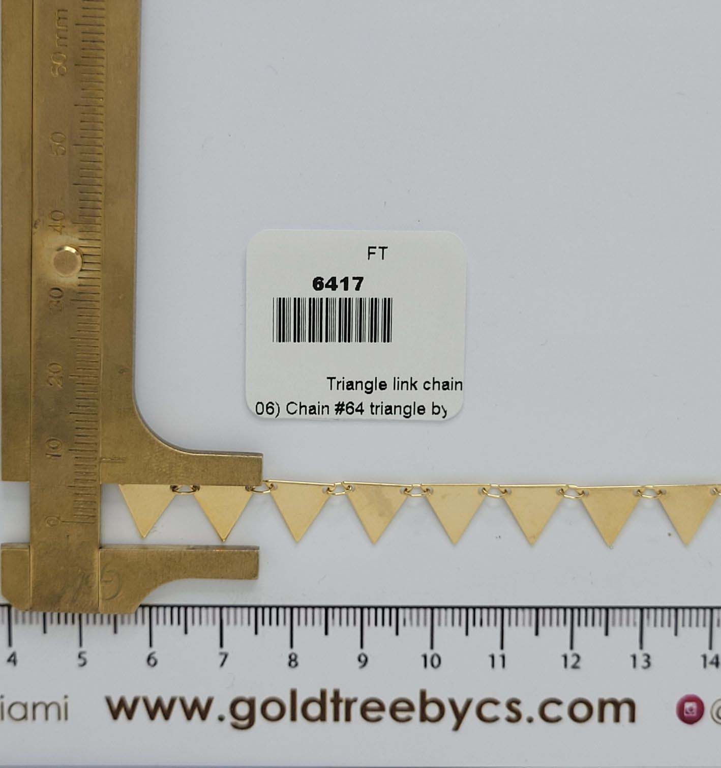 6417 Triangle link chain