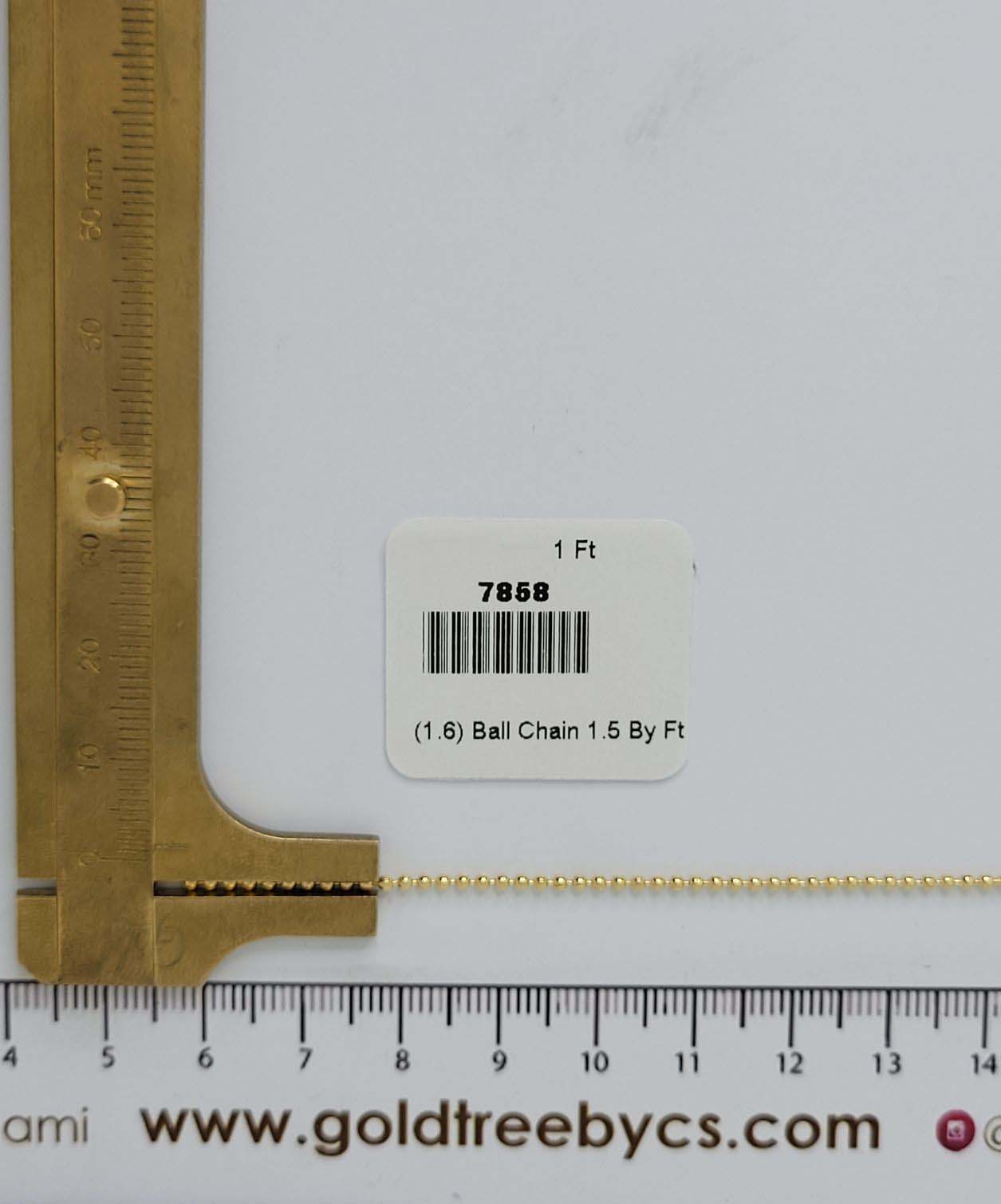 7858 1.5 Ball Chain