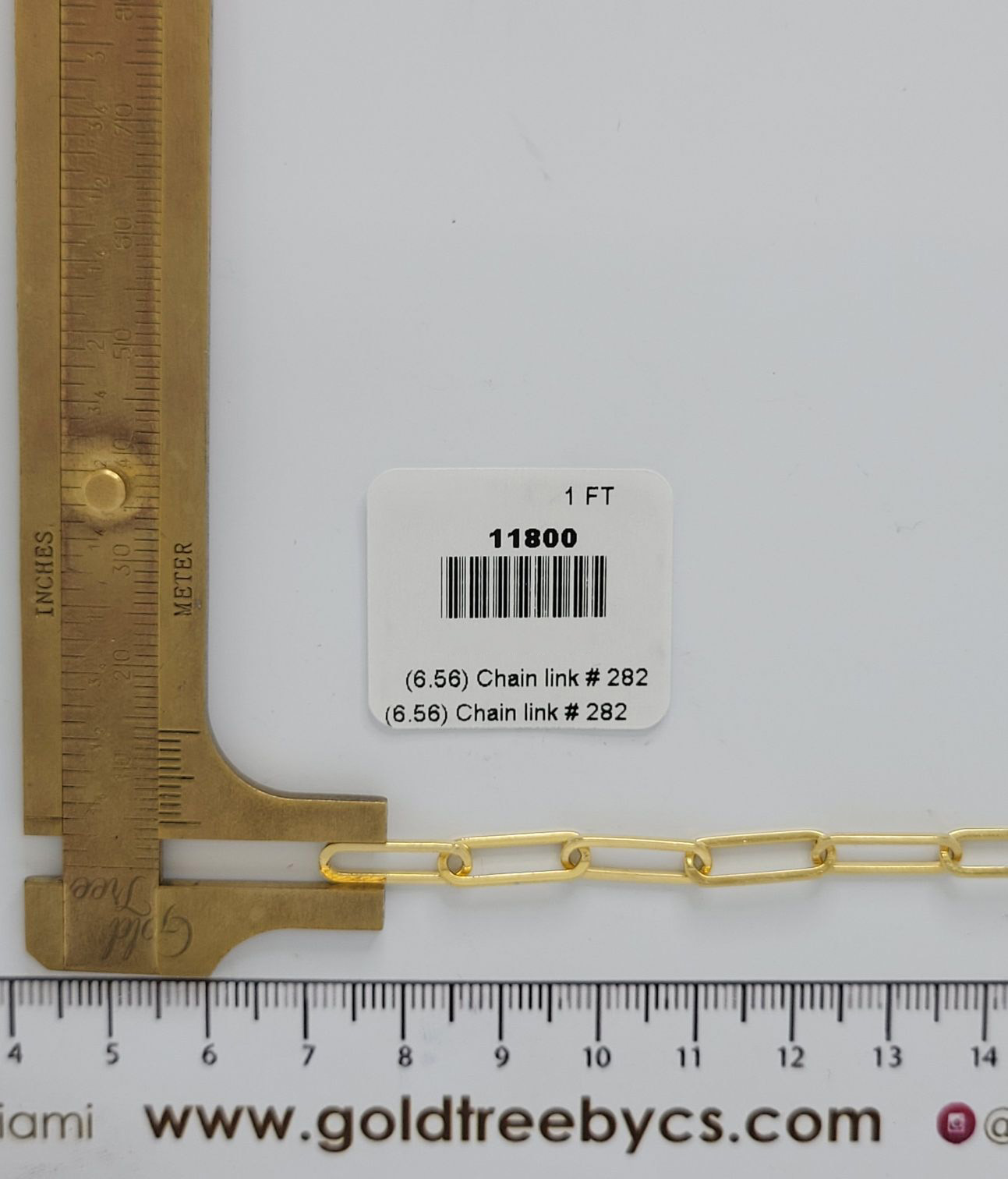 11800 Cadena de Eslabones # 282