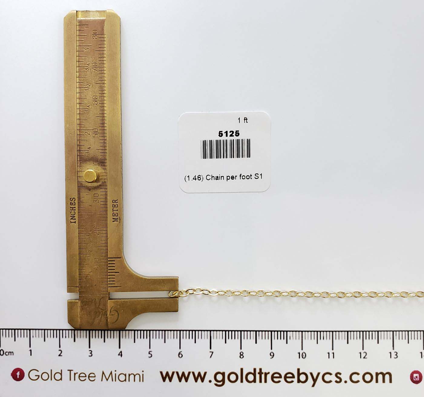 5125 Chain per foot S1