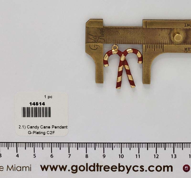 14514 Candy Cane Pendant