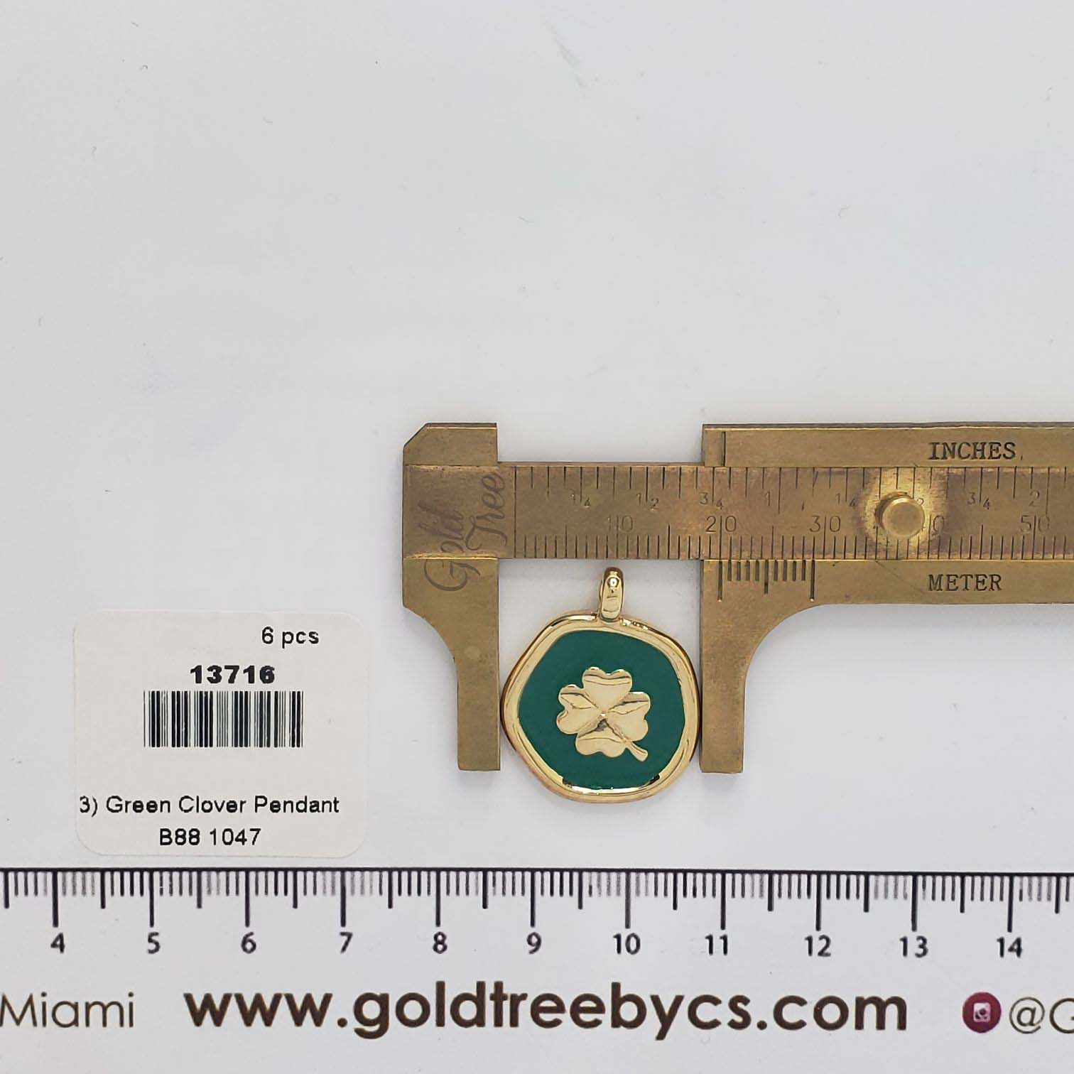 13716 Cadena de trébol verde