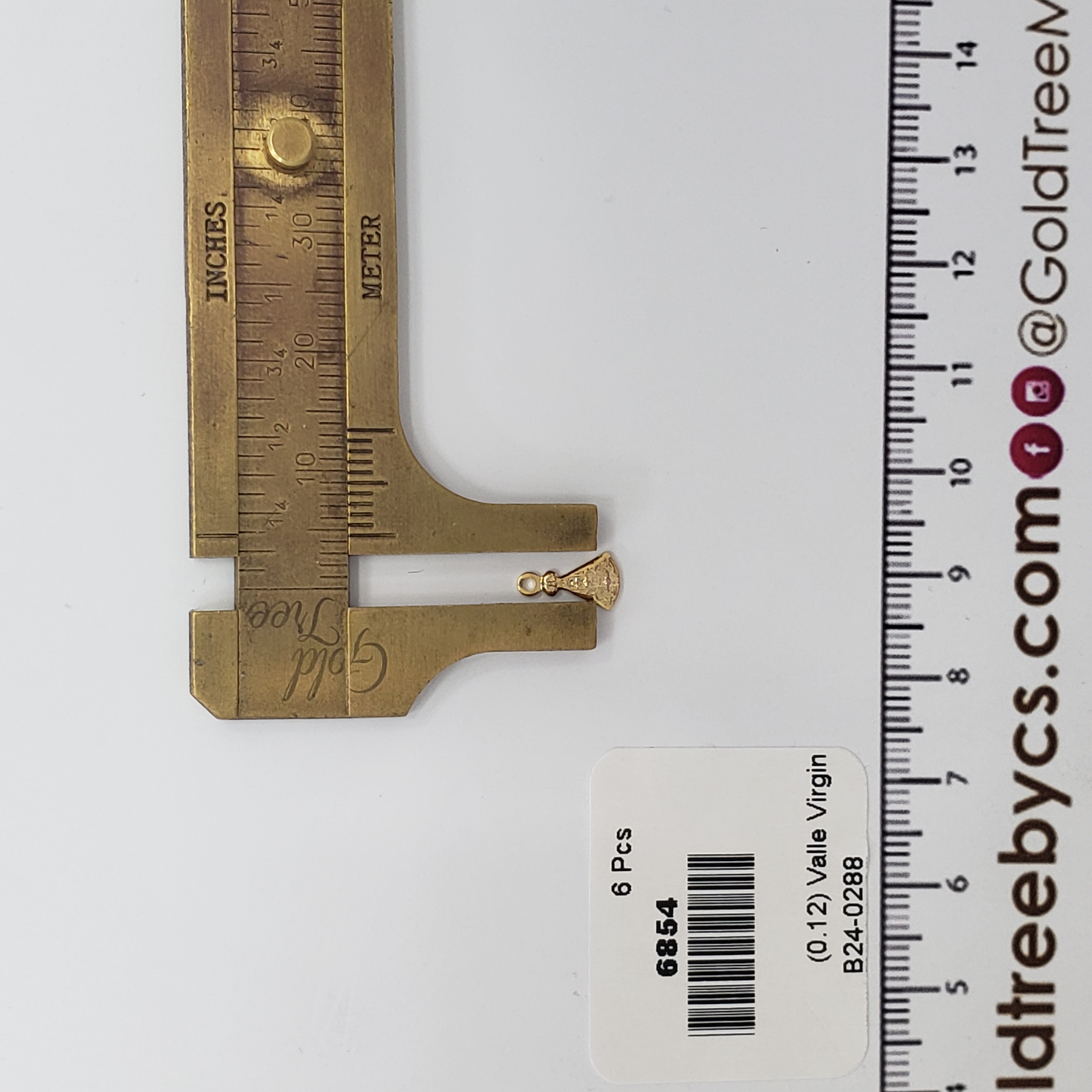 6854 Mini Valle Virgin Charm