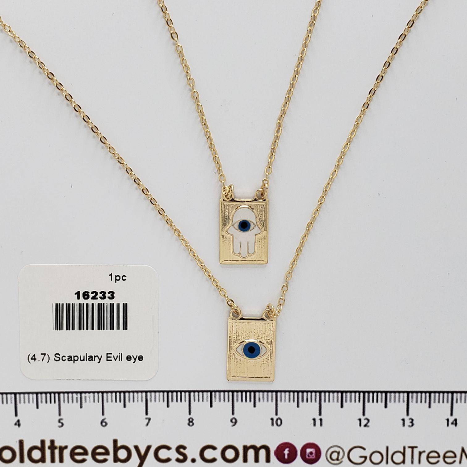 16233 Escapulario Ojo Turco