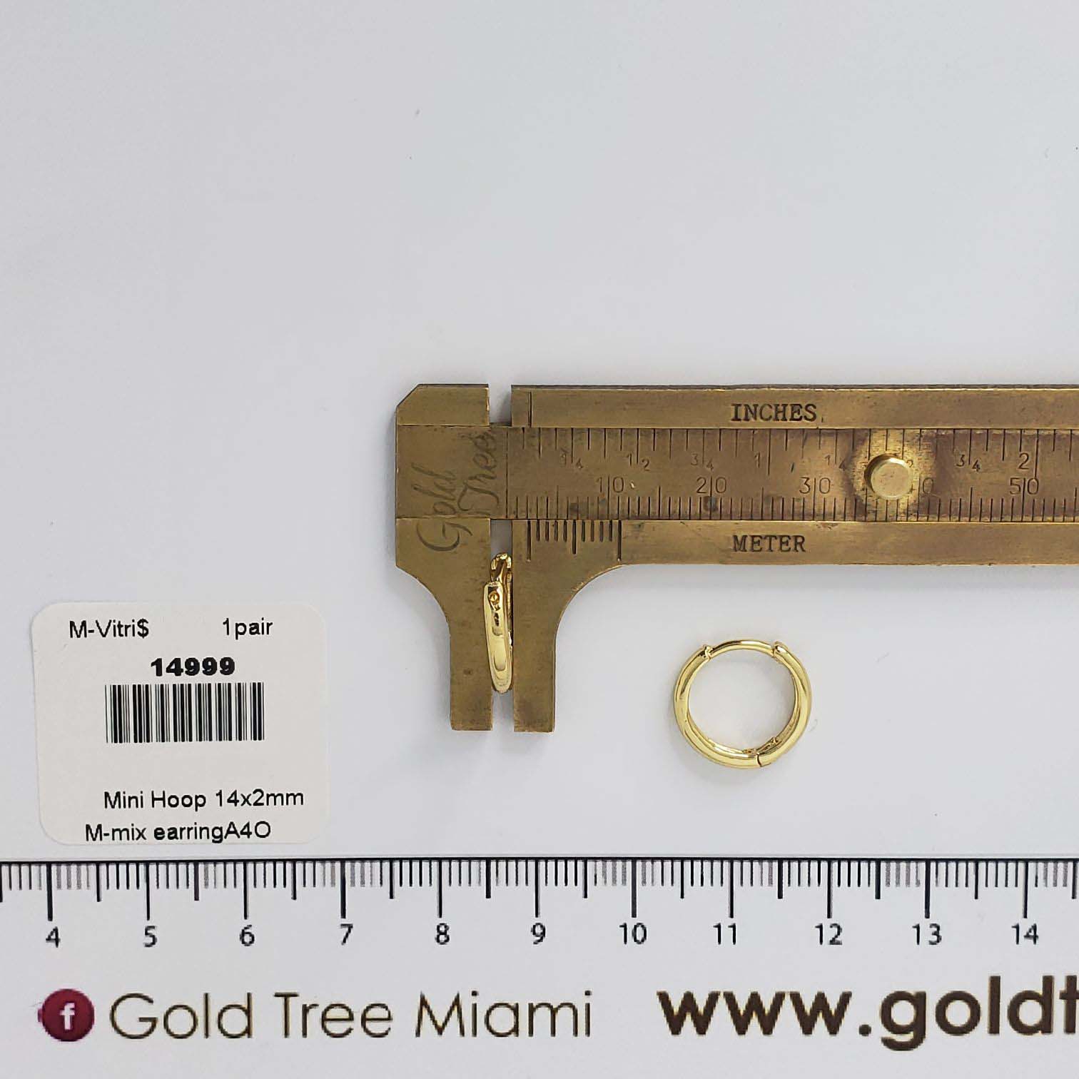 14999 14x2mm Mini Hoop