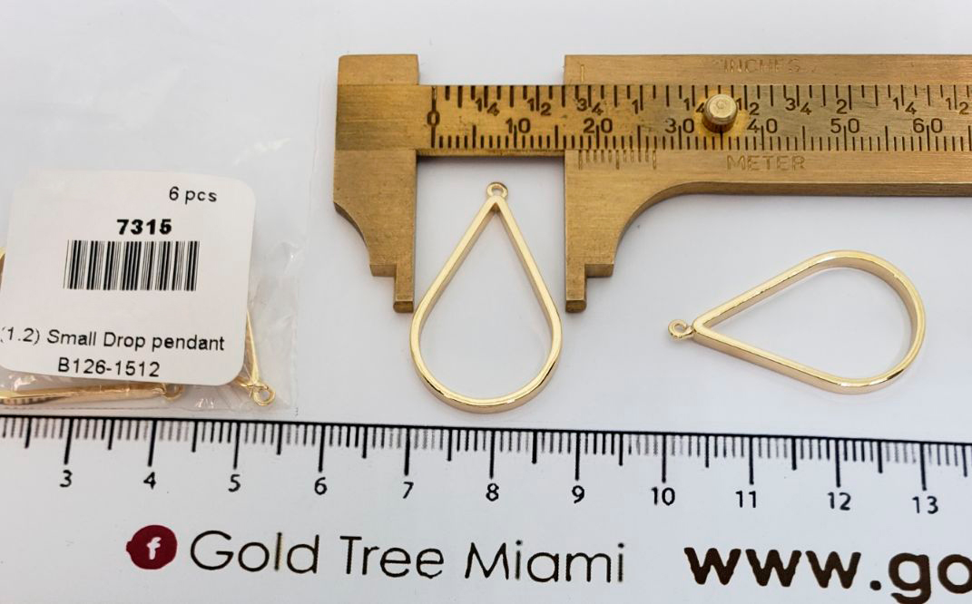 7315 Small Drop Pendant