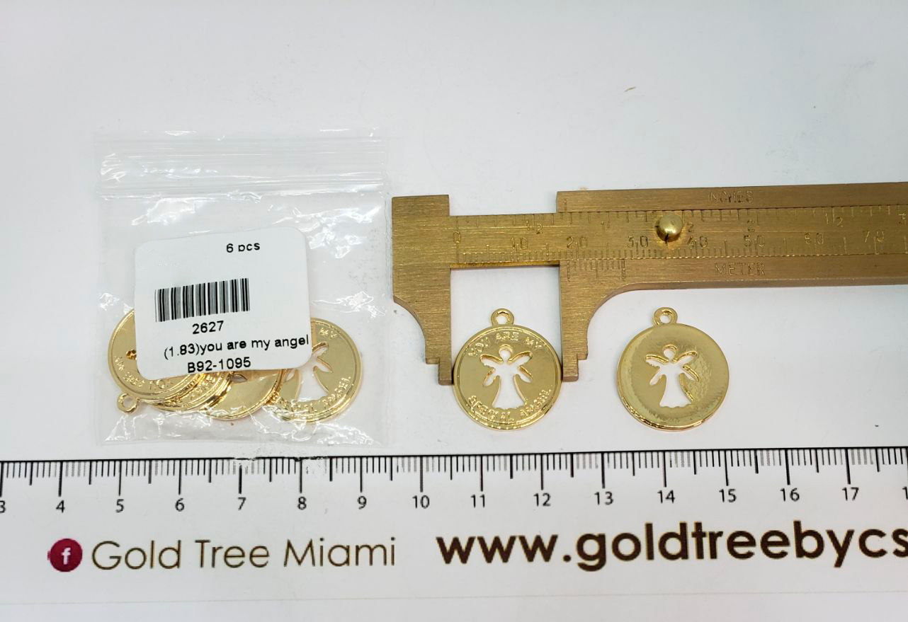 2627 You Are my Angel Charm