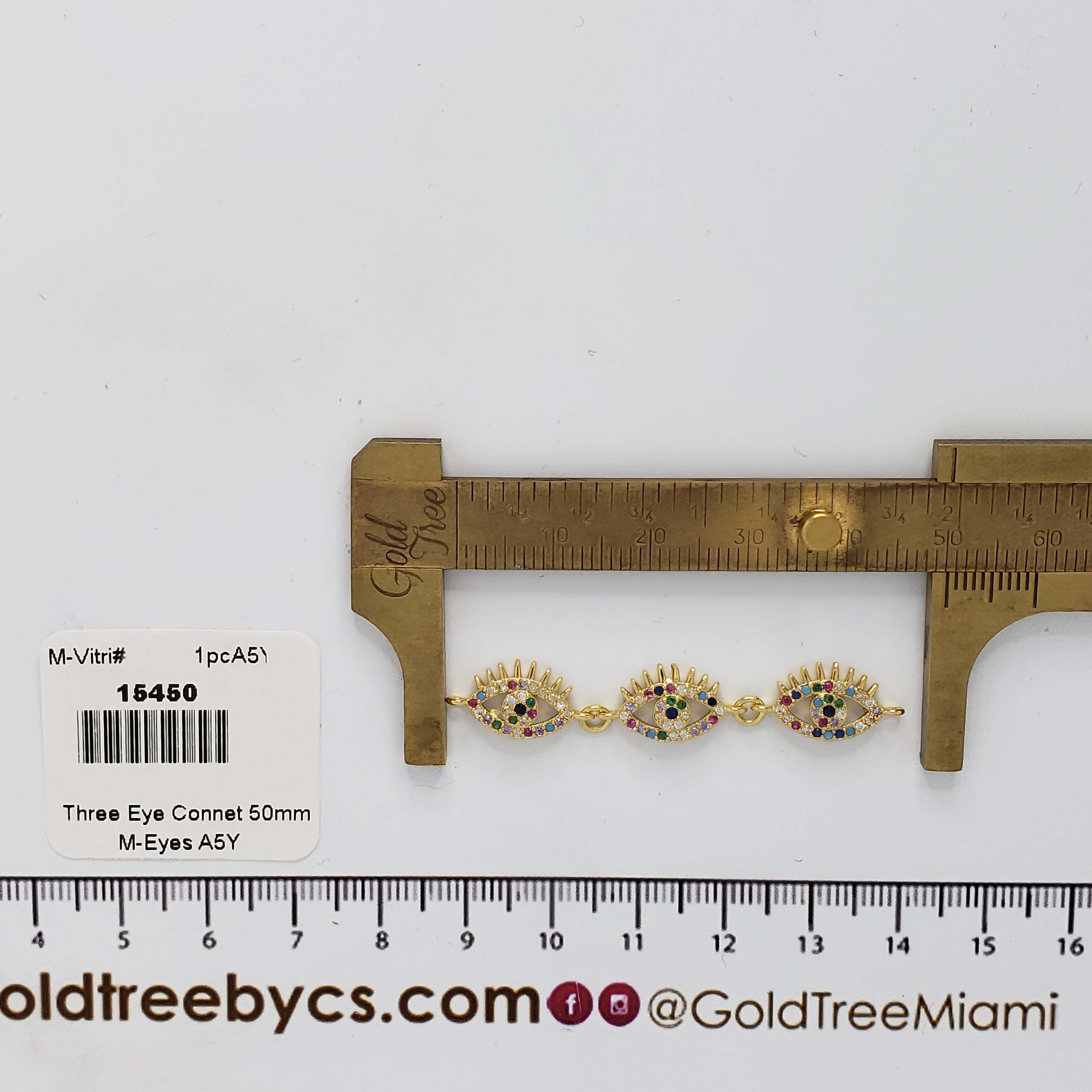 15450 Colorful Protection Three Eye Connector